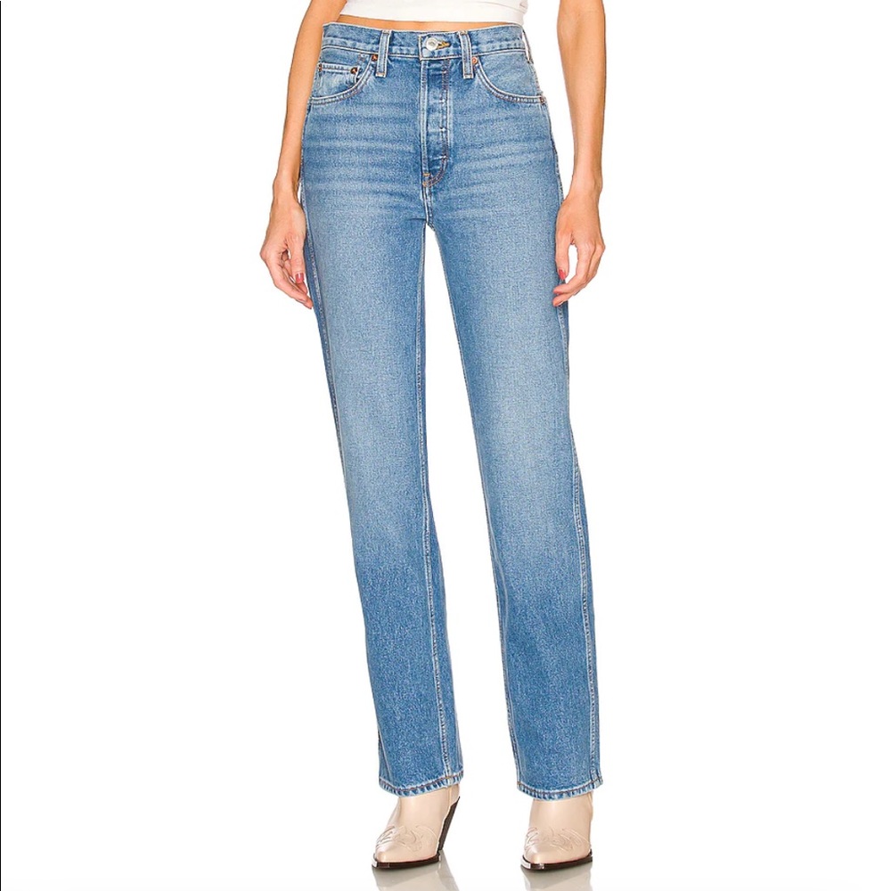 Re/Done High Rise Loose Jeans